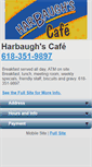 Mobile Screenshot of harbaughscafe.net